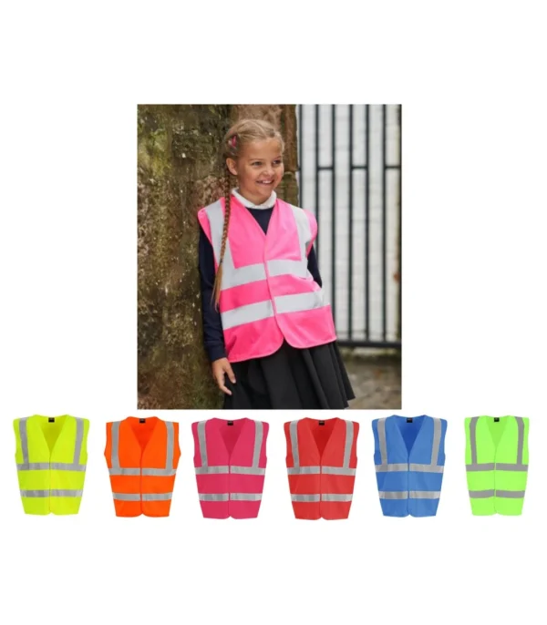 RX700B Pro RTX Hi-Vis Kid's Waistcoat